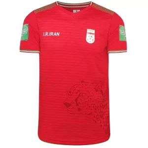 لباس دوم تیم ملی ایران قرمز 2021