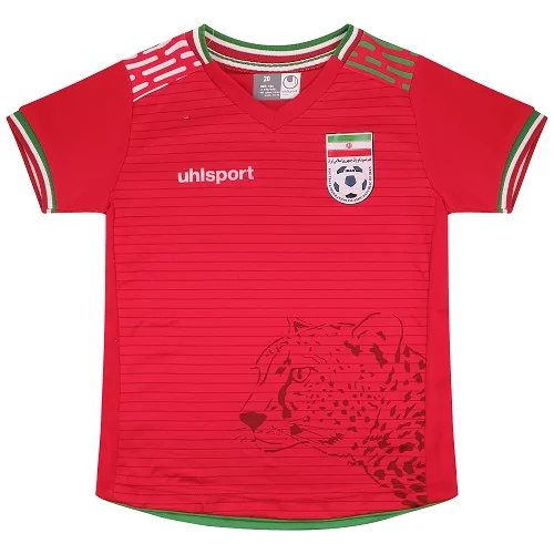 لباس دوم تیم ملی ایارن بچه گانه قرمز 2021