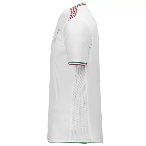 لباس اول تیم ملی زنان ایران سفید در ازبکستان 2021 آستین کوتاه