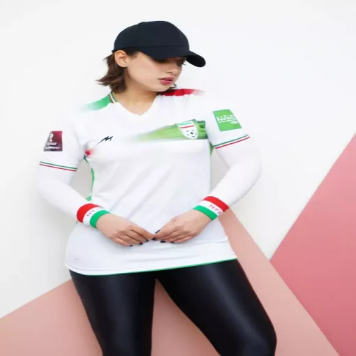 لباس اول زنانه دخترانه جام جهانی تیم ملی فوتبال ایران 2022