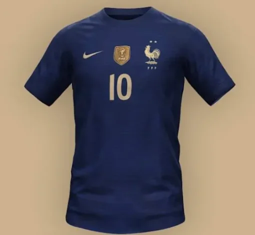 لباس اول تیم ملی فوتبال فرانسه جام جهانی 2022 نایک