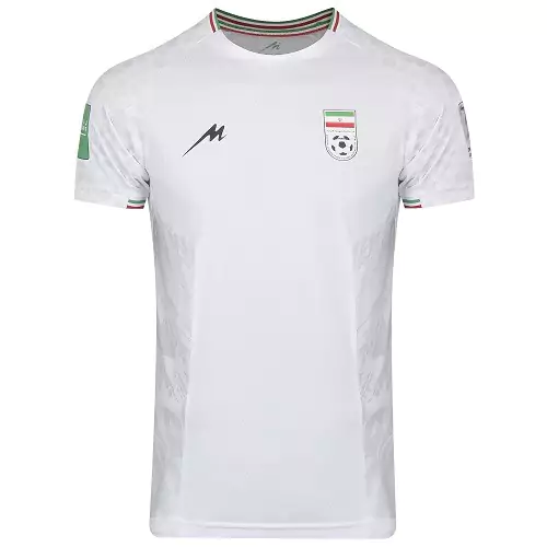 خرید لباس اول تیم ملی ایران در جام جهانی 2022 قطر (ورژن درجه یک لوگو ژله ای)