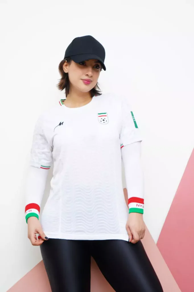 لباس تیم ملی ایران ورژن پلیری سفید 2023-2024