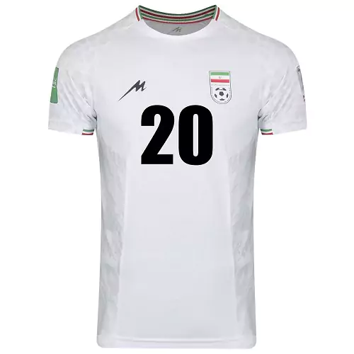 پیراهن جام جهانی 2022 قطر با اسم و شماره سردار ازمون